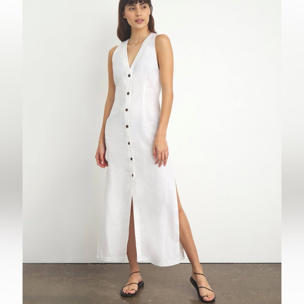 Onia Linen Button Down Maxi